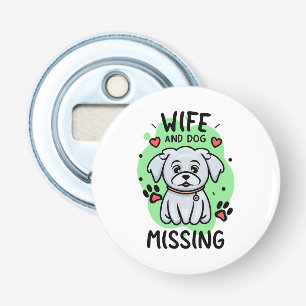 Décapsuleur Femme et chien disparus