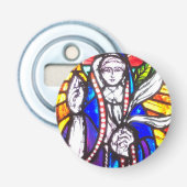 Décapsuleur Fenêtre en verre tendu de l'église sur (Devant)