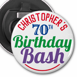 Décapsuleur Fête de l'âge 70e anniversaire
