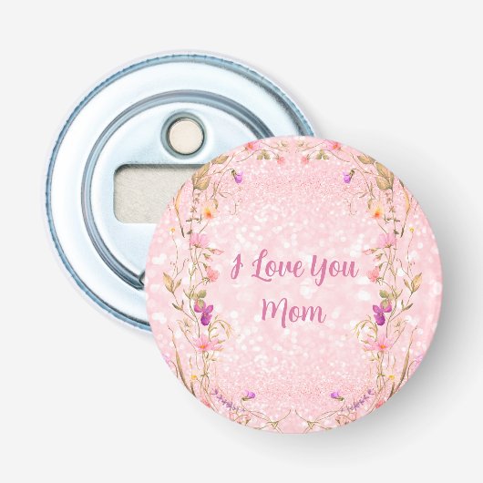 Décapsuleur Fête des Mères, Je T'Aime Maman (Devant)