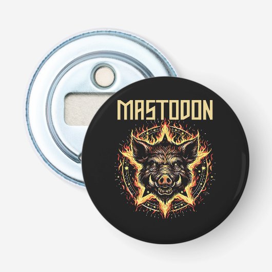 Décapsuleur Feu de sanglier Mastodonte (Devant)
