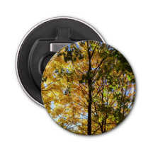 Feuillage de automne jaune et vert