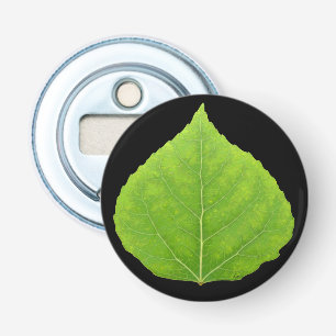 Décapsuleur Feuille d'Aspen vert #11