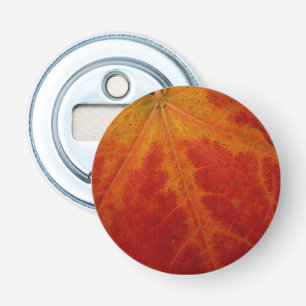 Décapsuleur Feuille d'érable rouge Abstraite Automne Photograp