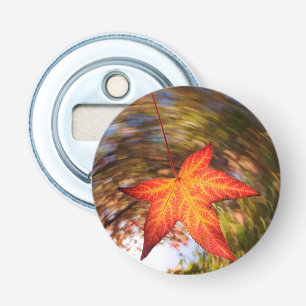 Décapsuleur Feuille tombante d'un arbre en automne