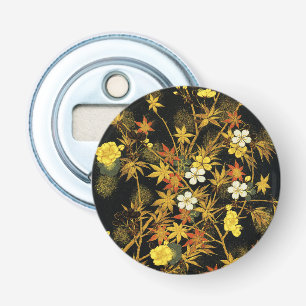 Décapsuleur Feuilles d'automne japonaises Antique botanique