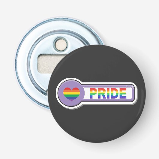 Décapsuleur Fierté LGBTQ+ (Devant)