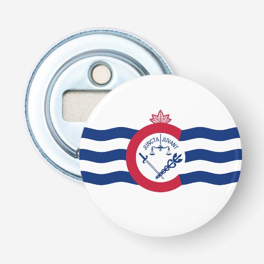 Décapsuleur Flag of Cincinnati, Ohio Bottle Opener (Devant)