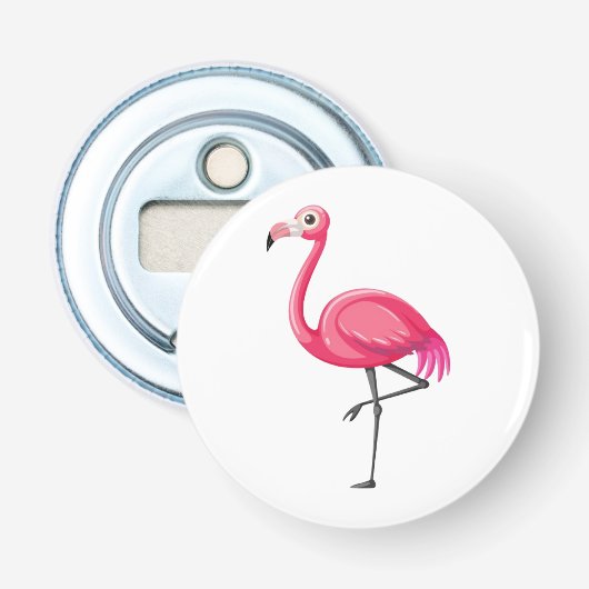 Décapsuleur Flamant rose rose Bird-89686 (Devant)