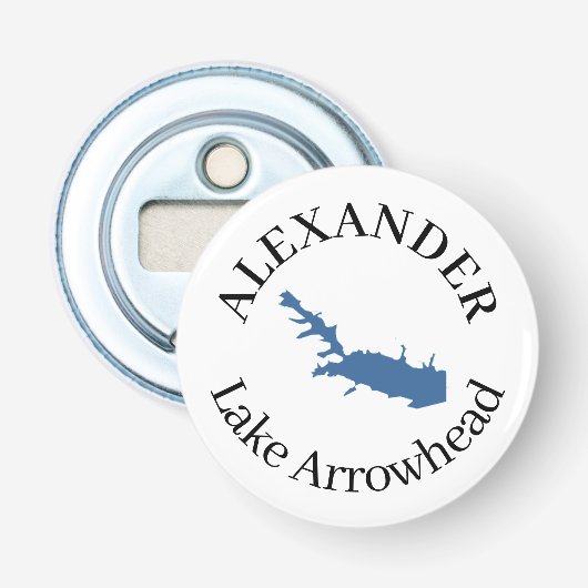 Décapsuleur Flèche de lac personnalisée (Devant)