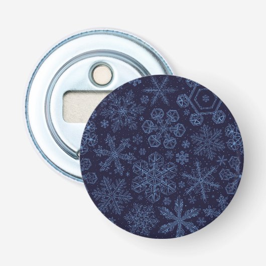 Décapsuleur Flèches bleues sur bleu (Devant)