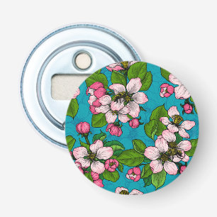 Décapsuleur Fleur d'Apple sur le turquoise