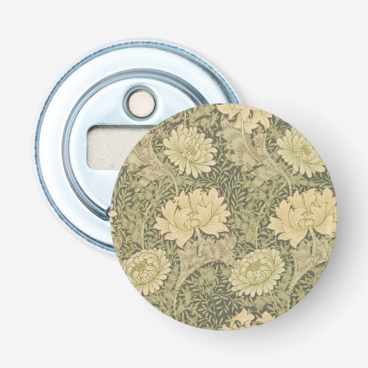 Décapsuleur Fleur de Sauge Chrysanthème de William Morris (Devant)