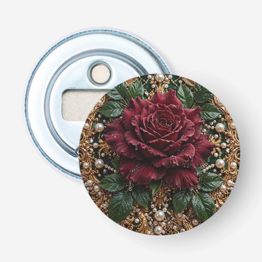 Décapsuleur Fleur de style gothique victorien (Devant)