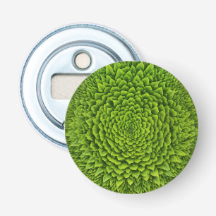 Décapsuleur Fleur fractale émeraude