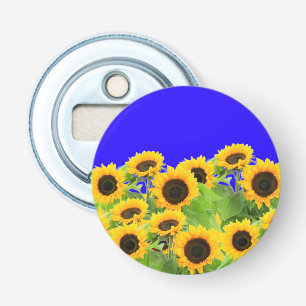 Décapsuleur Fleurs de soleil - Liberté Ukraine Paix drapeau u