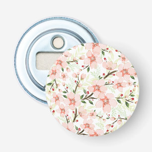 Décapsuleur Fleurs roses
