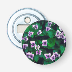 Décapsuleur Fleurs sauvages dans la forêt
