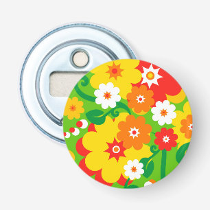Décapsuleur Fond d'écran Funky Flower Power