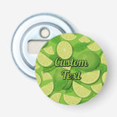Décapsuleur Fond vert citron (Devant)