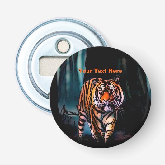 Décapsuleur Forêt foncée de Tigre brillant (Devant)