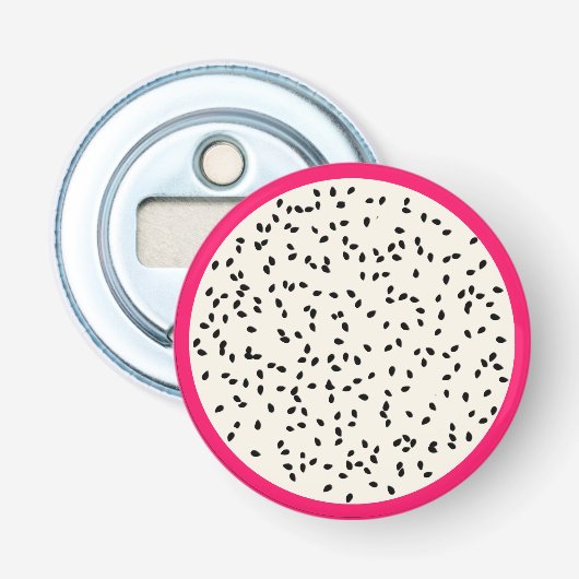 Décapsuleur Fruit de dragons / Fruit de dragon tranche de frui (Devant)