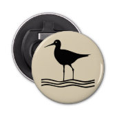 Décapsuleur fun nautique CRANE BIRD thème | (Devant)