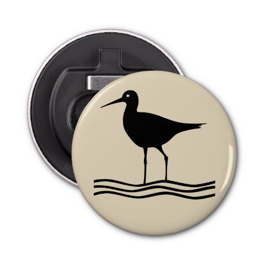 Décapsuleur fun nautique CRANE BIRD thème | (Devant)