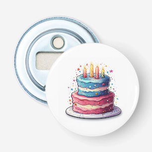 Décapsuleur Gâteau, conception de gâteau coloré