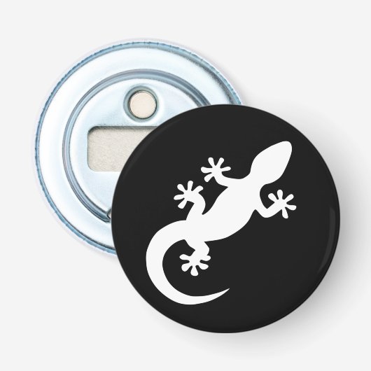 Décapsuleur Gecko blanc (Devant)