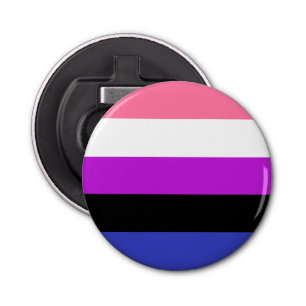 Décapsuleur Genderfluide Drapeau LGBT Bottle Opener