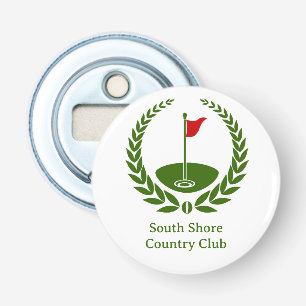 Décapsuleur Golf Club Logo Custom Classic Golf Drapeau