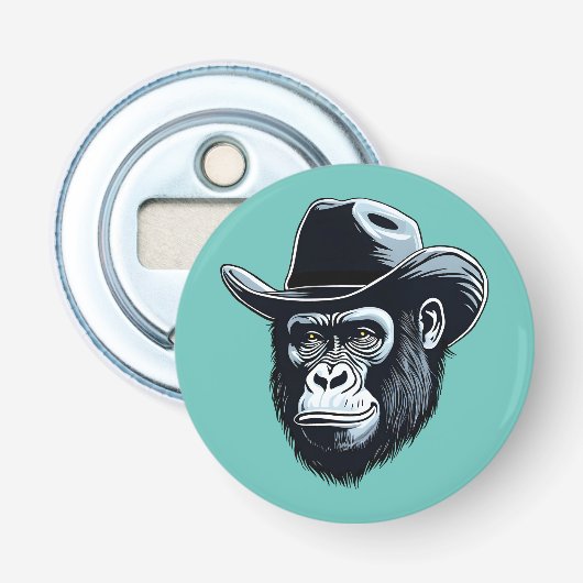 Décapsuleur Gorilla Cowboy (Devant)