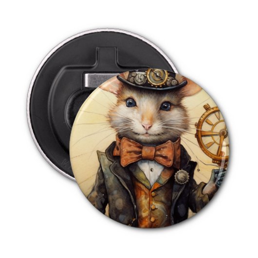 Décapsuleur Goudawhisk Top Hat Steampunk (Devant)