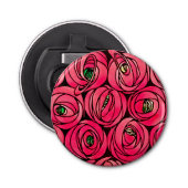 Décapsuleur Graphique rose Art Nouveau Rennie Macintosh (Devant)