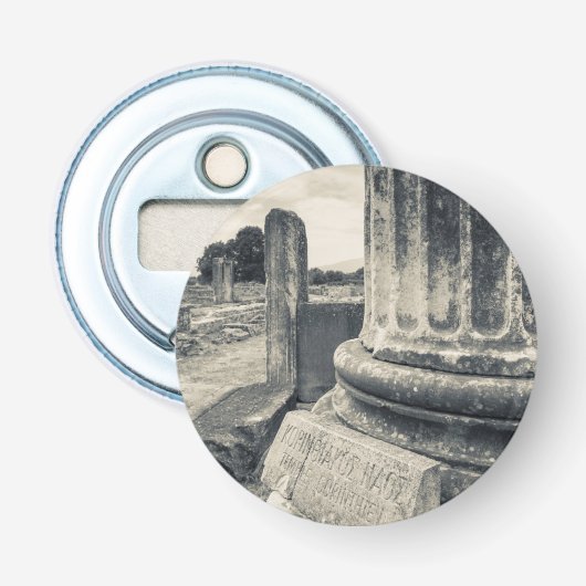 Décapsuleur Grèce, ruines d'une ville antique (Devant)