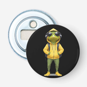 Décapsuleur Grenouille portant Sweat - shirt à capuche drôle C