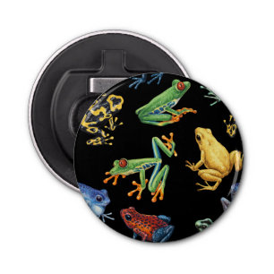 Décapsuleur Grenouilles sur noir