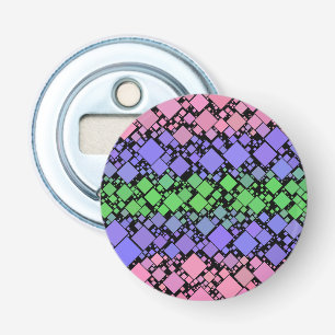 Décapsuleur Groovy Boho Rétro Mod Géométrique Fierté Trigender