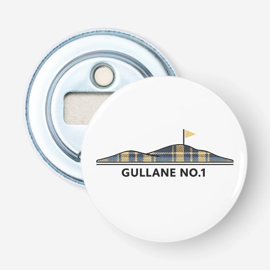 Décapsuleur Gullane Golf Scottish Golfing Gift Tartan  (Devant)