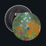 Décapsuleur Gustav Klimt Fleur Jardin Cottage Nature<br><div class="desc">Un beau tableau de jardin - c'est un tableau classique de Gustav Klimt,  appelé Cottage Garden,  ou Bauergarten,  1907,  qui est un gros plan d'un jardin fleuri,  un tableau floral coloré.</div>
