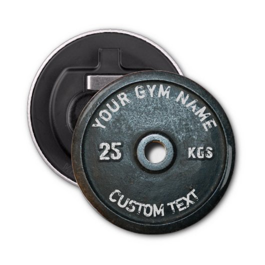 Décapsuleur Gymnase Vintage pour le propriétaire ou l'utilisat (Devant)