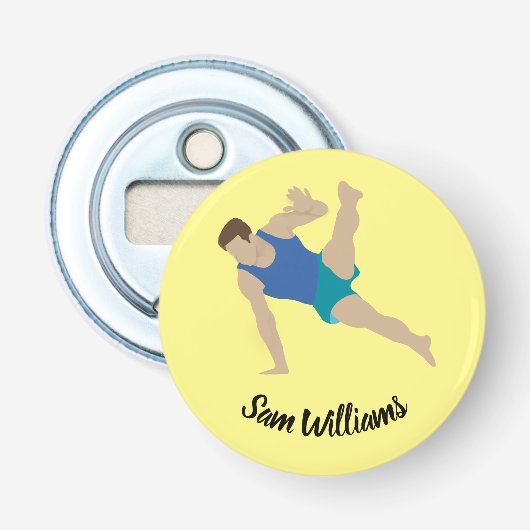 Décapsuleur Gymnaste masculin (Devant)