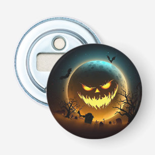 Décapsuleur Halloween/citrouille/lune/automne