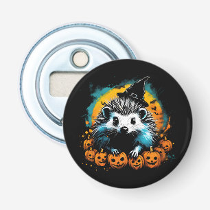 Décapsuleur Halloween Hdgehog et citrouille mignon