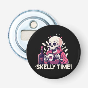 Décapsuleur halloween mais c'est l'heure de skelly