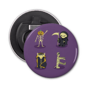 Décapsuleur Halloween Squelette Dracula Mummy Griffe Reaper