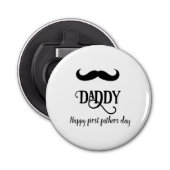 Décapsuleur Happy first father's day custom  (Devant)