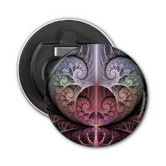 Décapsuleur Heartbeat, Abstrait surreal Imaginaire Fractal Art