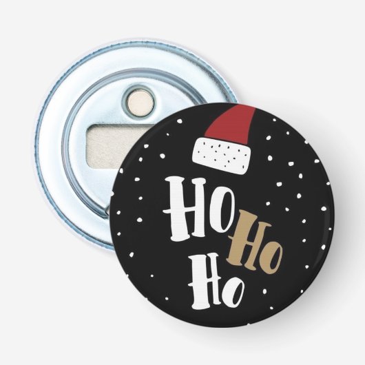 DÉCAPSULEUR **HO HO HO** (Devant)